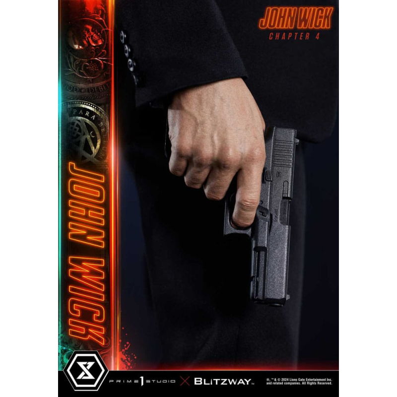 John Wick Chapter 4 Premium Masterline Series 1/4 John Wick statuette 54 cm