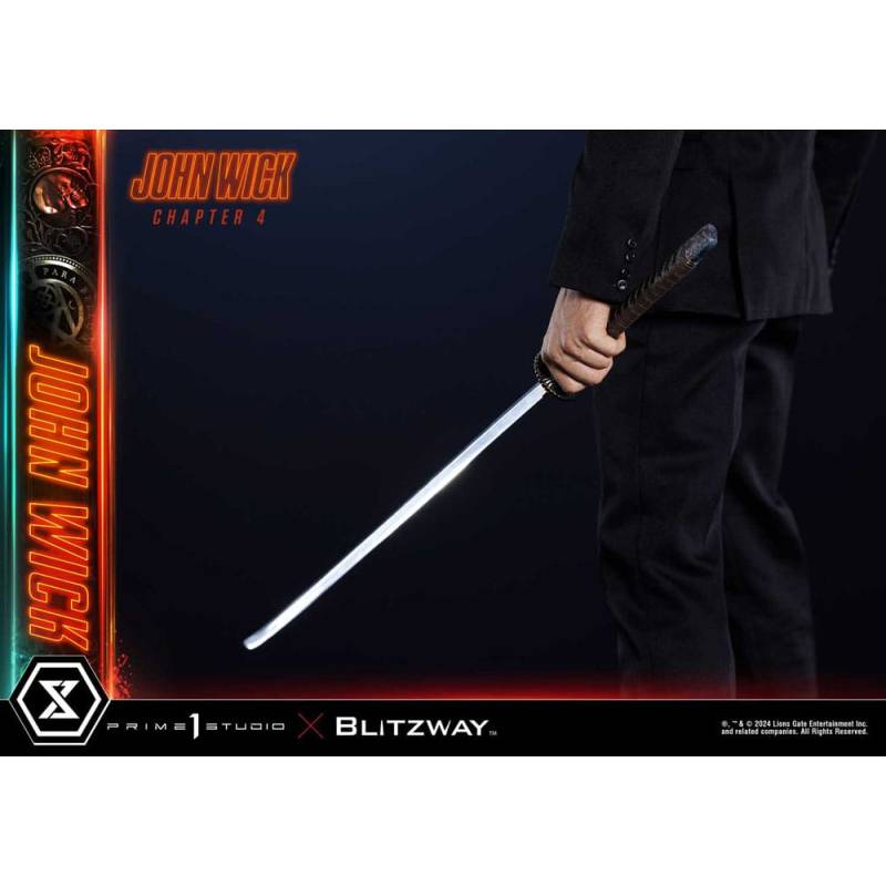 John Wick Chapter 4 Premium Masterline Series 1/4 John Wick statuette 54 cm