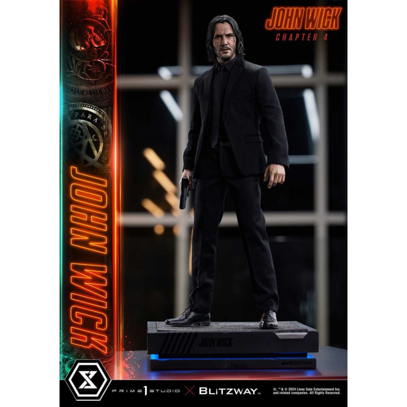 John Wick Chapter 4 Premium Masterline Series 1/4 John Wick statuette 54 cm