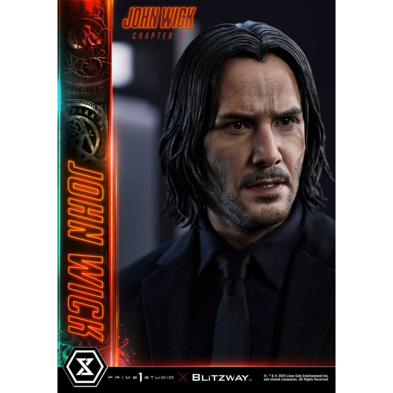 John Wick Chapter 4 Premium Masterline Series 1/4 John Wick statuette 54 cm