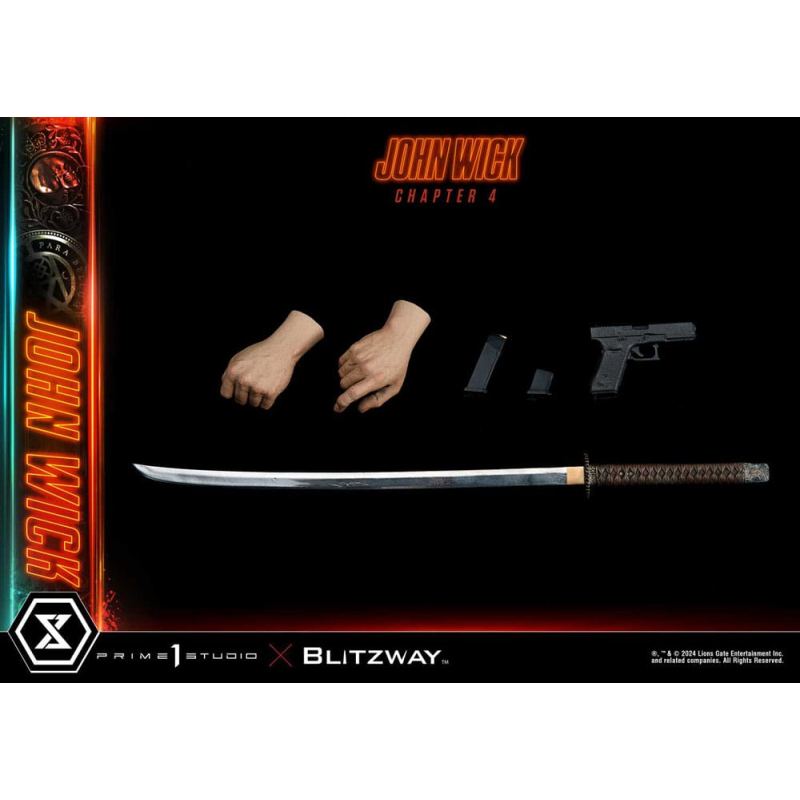 John Wick Chapter 4 Premium Masterline Series 1/4 John Wick statuette 54 cm