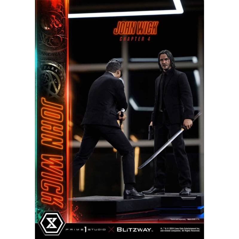 John Wick Chapter 4 Premium Masterline Series 1/4 John Wick statuette 54 cm