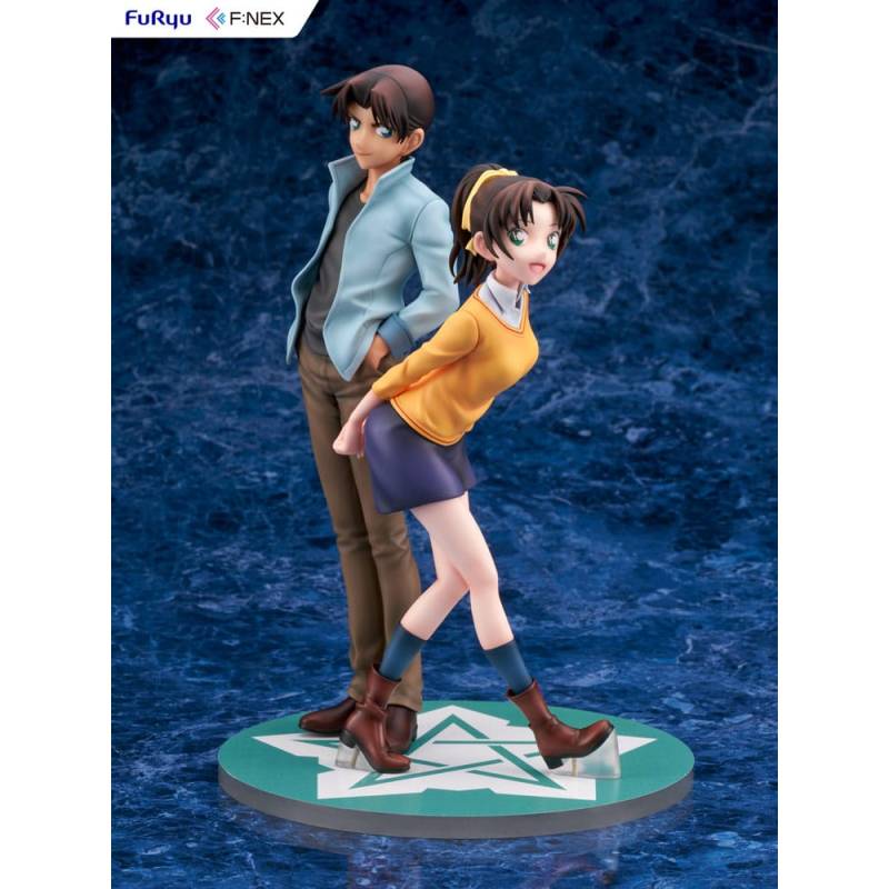 Detective Conan F:NEX 1/7 Heiji Hattori & Kazuha Toyama 26 cm