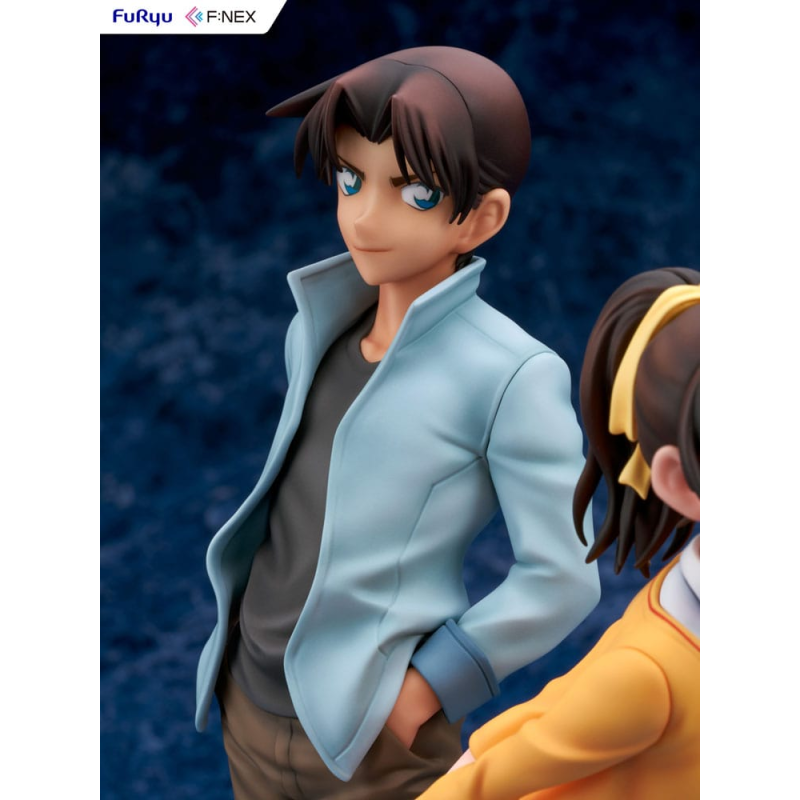 Detective Conan F:NEX 1/7 Heiji Hattori & Kazuha Toyama 26 cm