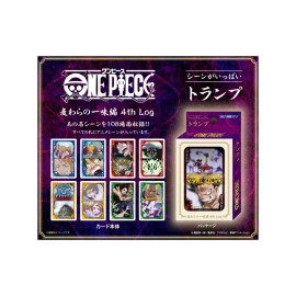 One Piece Straw Hat Pirates 4th Log Edition Playing Cards