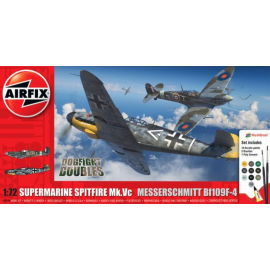 Maqueta Supermarine Spitfire Mk.Vc & Messerschmitt Bf-109F-4 Dogfight DoubleNew Tooling