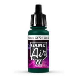 Vallejo GAME AIR Color: Dark Green - Acrylic color 17 ml