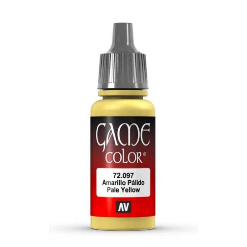 Vallejo Game Color: Pale Yellow - acrylic color 17 ml