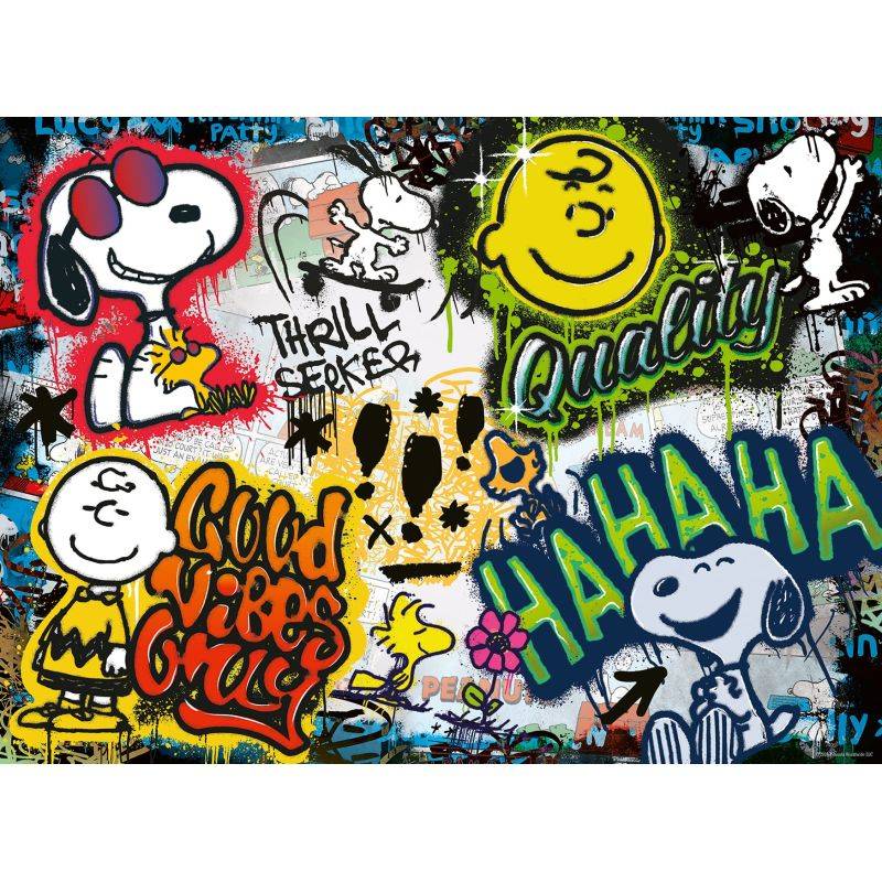 Puzzle 500p - Graffiti de Snoopy