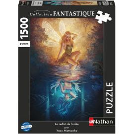 Nathan puzzle 1500 p - El reflejo del hada (Colección Fantasía)