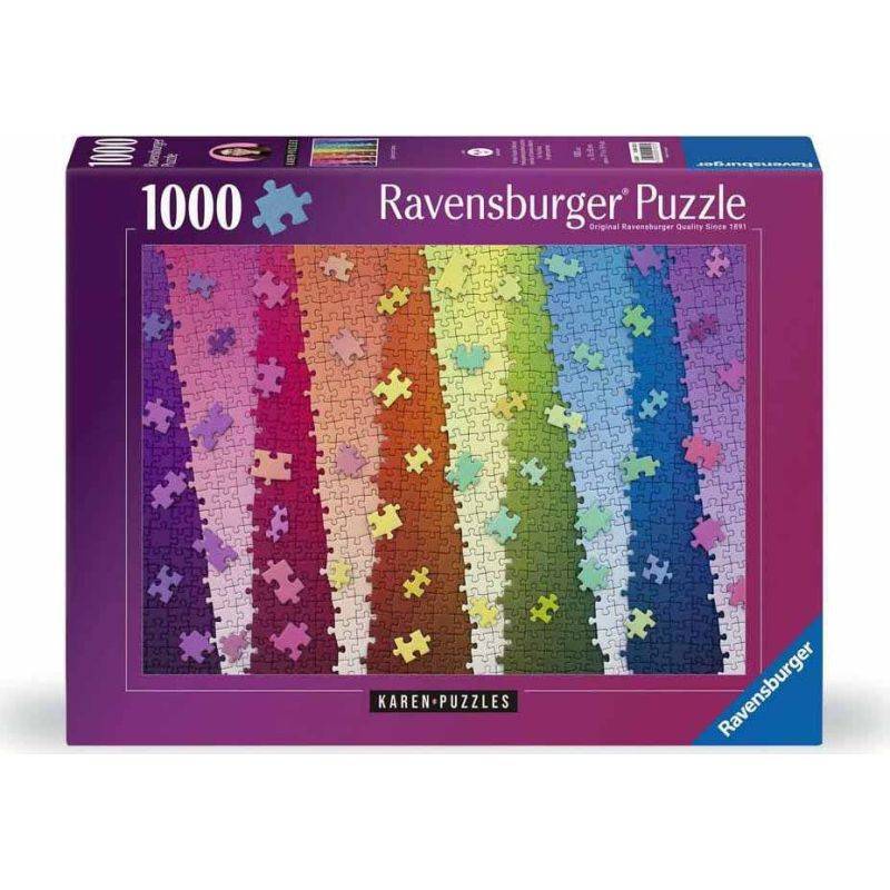 Puzzle de 1000p - Colores sobre colores (Karen Puzzles)