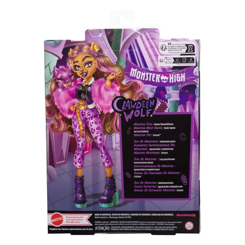 Monster High Clawdeen Wolf doll 25 cm