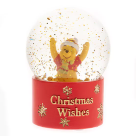 DISNEY - Winnie The Pooh - Christmas - Snow Globe 80mm