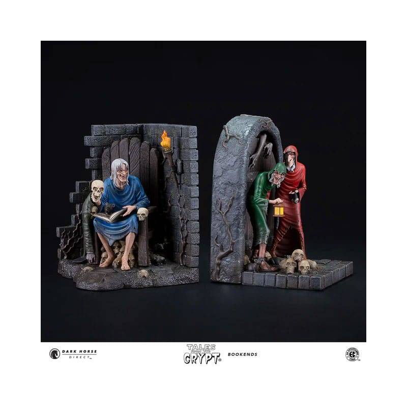 Tales from the Crypt bookends Crypt-Keeper, Vault-Keeper & The Old Witch 21 cm