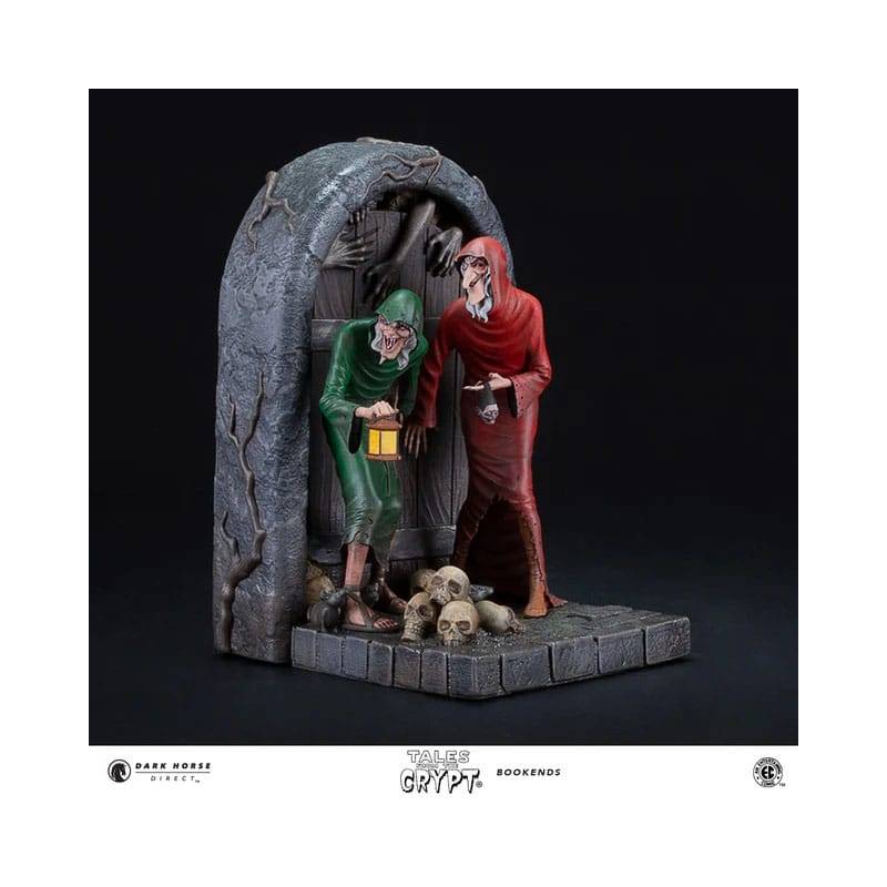 Tales from the Crypt bookends Crypt-Keeper, Vault-Keeper & The Old Witch 21 cm