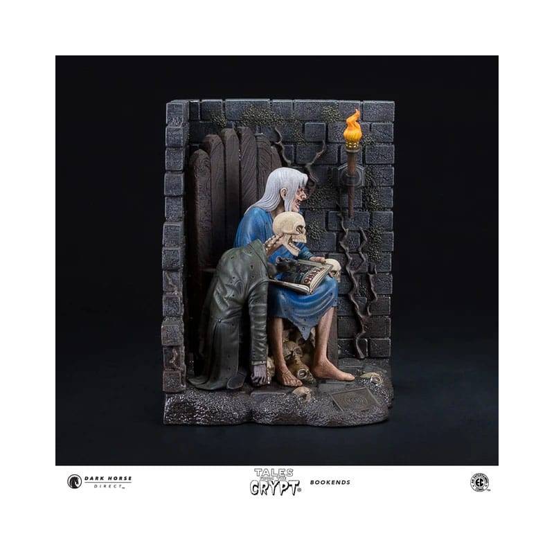 Tales from the Crypt bookends Crypt-Keeper, Vault-Keeper & The Old Witch 21 cm