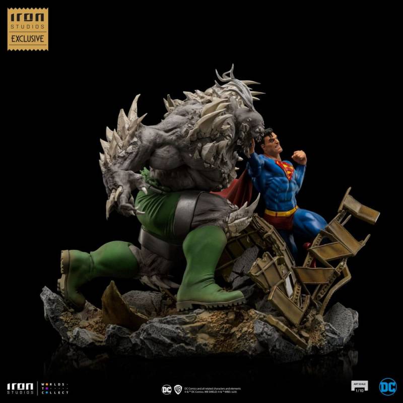 DC Comics statuette 1/10 BDS Art Scale Superman vs Doomsday heo EU Exclusive 30 cm