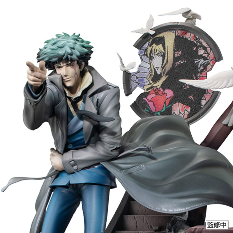 Cowboy Bebop PVC statuette 2nd GIG Spike Spiegel Daybreak 27 cm