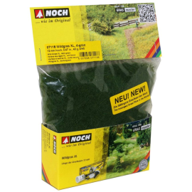 Hierba flocada XL 12mm verde oscuro 40grs