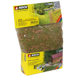  Bolsa flocada mezcla de hierba de pradera alpina de 2,5 mm y guijarros de 6 mm 50 g