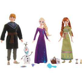 Figuras FROZEN - Elsa Anna Kristof y Olaf