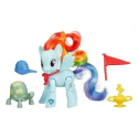 Figura de mi pequeño pony Rainbow Dash - El movimiento ganador