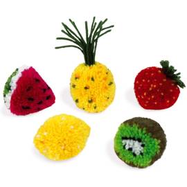 Kit creativo: Pompones Fruti