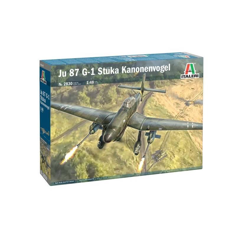 Avión de combate JU 87 G-1 Stuka Kanonenvogel para montar y pintar