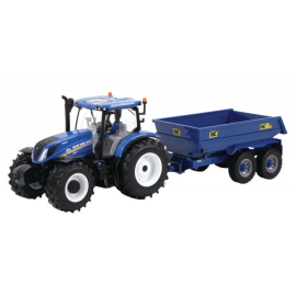 NEW HOLLAND T6.175 con remolque NC