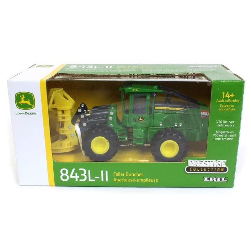 Talador apilador JOHN DEERE 843L-II con cabezal procesador FD 55