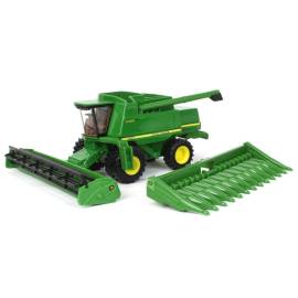 Cosechadora JOHN DEERE 9610 con cabezal de maíz