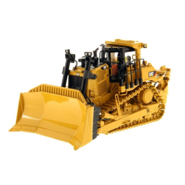 Miniatura Toro CATERPILLAR D9T con conductor y caja metálica