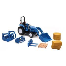 NEW HOLLAND con cargador y accesorios