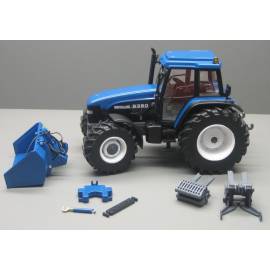 NEW HOLLAND 8360 con volquete