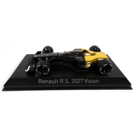 RENAULT RS 2027 Vision negro y dorado Salón del Automóvil de Shanghai 2017