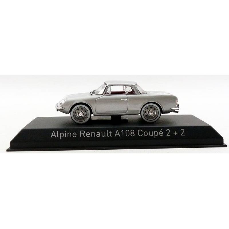 ALPINE RENAULT A108 Coupé 2+2 1961 gris plata