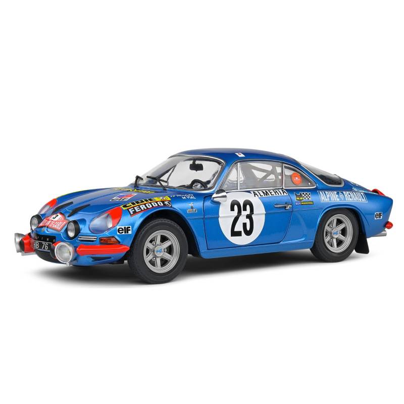 ALPINE A110 1600S 23 Rally de Montecarlo 1972 JP NICOLAS / VIAL