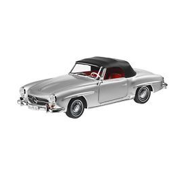 MERCEDES BENZ 190sl 1955 gris modelo friccion cerrado descapotable