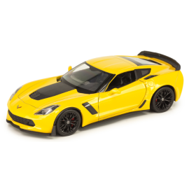 Miniatura CHEVROLET Corvette Z06 2017 amarillo