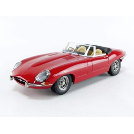 Miniatura JAGUAR E Type Cabrio abierto rojo