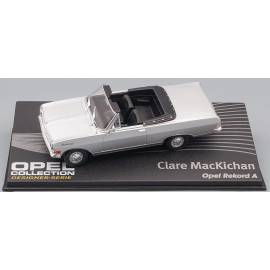 OPEL Rekord Un descapotable gris diseñado por la diseñadora Clare Mackichian