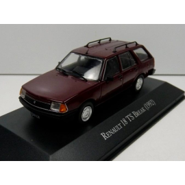 Miniatura RENAULT 18 TS Break 1992 burdeos