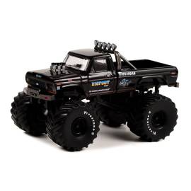 FORD F-250 Monster truck 1974 BIGFOOT 1 de la serie BLACK BANDIT en blister