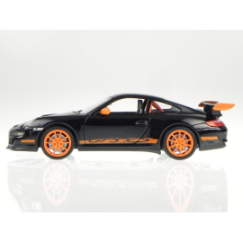 Miniatura PORSCHE 911 GT3 RS Negro y naranja