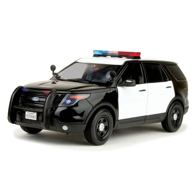 FORD Interceptor utilitario 2015 Policía con sonidos y luces Negro