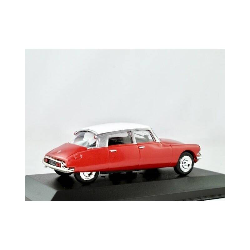 CITROEN DS 1963 rojo con techo blanco