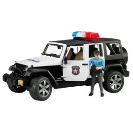 JEEP WRANGLER Policía con policía Escala: 1/16