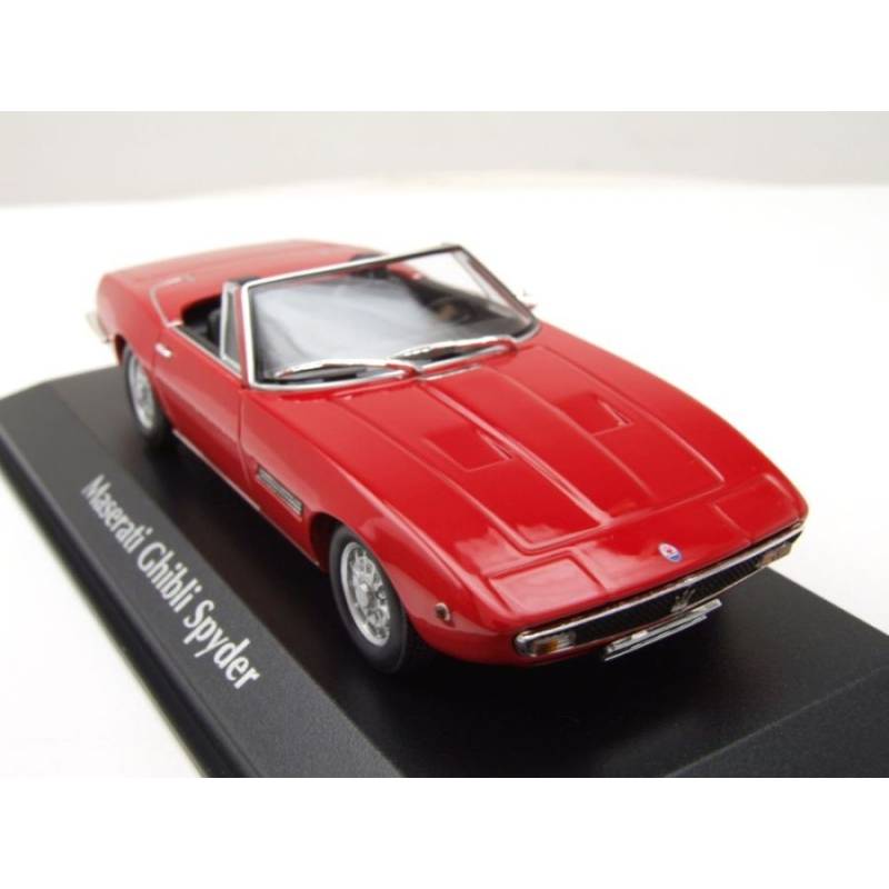 MASERATI Ghibli Spyder descapotable 1969 rojo