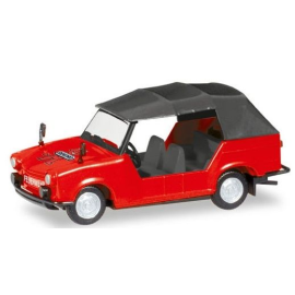 TRABANT 601 Kubel descapotable rojo