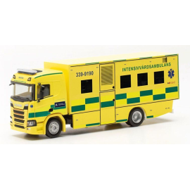 Miniatura Ambulancia SCANIA CR ND